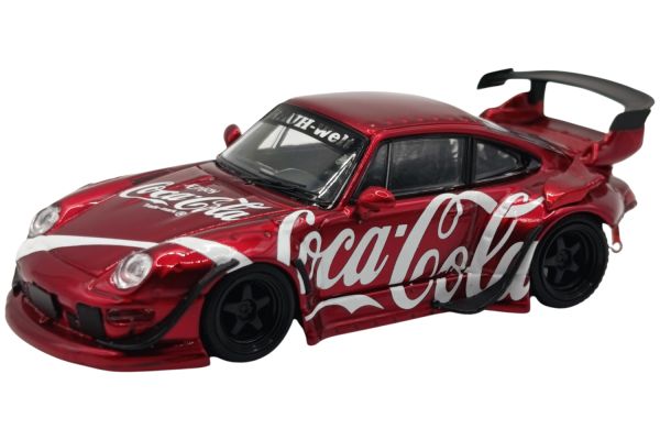 Street Weapon Porsche 911 RWB 993 Coca-Cola low tail rot