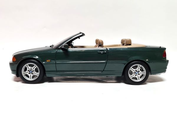 gebraucht! Kyosho 8043009757 BMW 318Ci Cabriolet (E46) 2003 grün metallic Maßstab 1:18 - fast wie ne