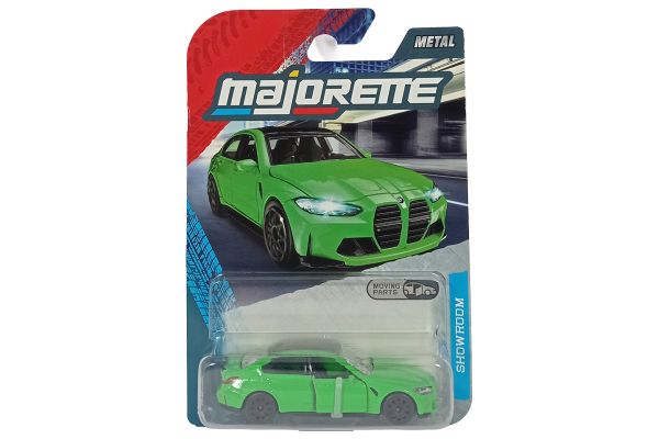 Majorette BMW M3 (G80) grün - Showroom