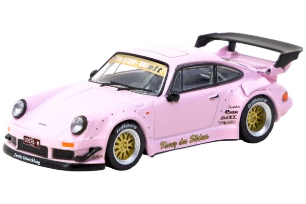 Tarmac Porsche 911 RWB 930 Southern Cross rosa 1:64