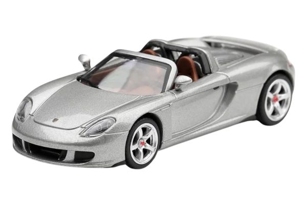 ***PREORDER MiniGT Porsche Carrera GT 2006 silber metallic