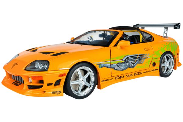 Solido Brian's Toyota Supra MK4 (A80) orange - Fast & Furious 1:18