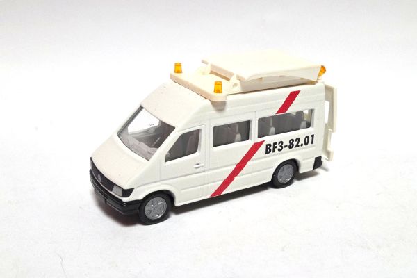 gebraucht! Siku 2019 Mercedes Sprinter Transport-Begleitschutz BF3-82.01 weiss - fast wie neu