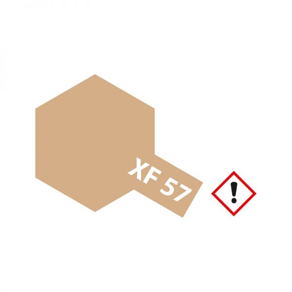 Tamiya 81357 Farbe XF-57 Buff (Gelb-Braun) matt 23ml