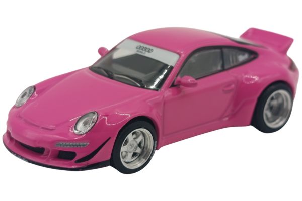 Pop Race 202 Porsche 911 RWB 997 pink 1:64