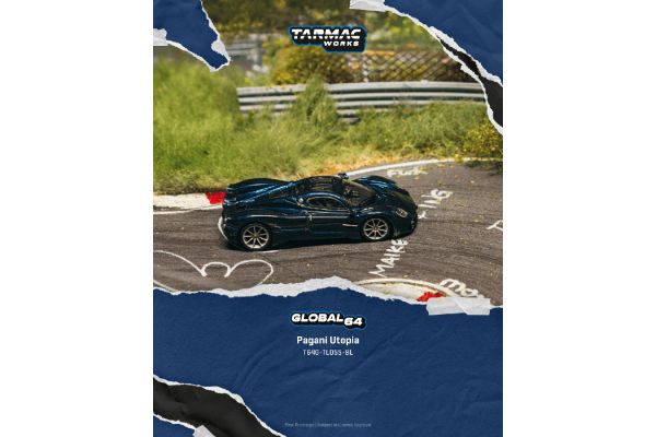 ***PREORDER Tarmac Pagani Utopia 2022 blau metallic