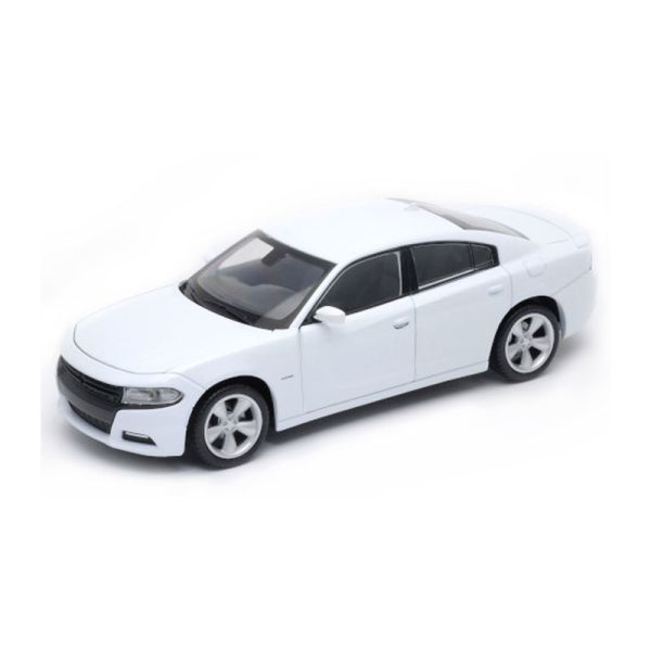 Welly 24079 Dodge Charger R/T weiss 2016 Maßstab 1:24 Modellauto