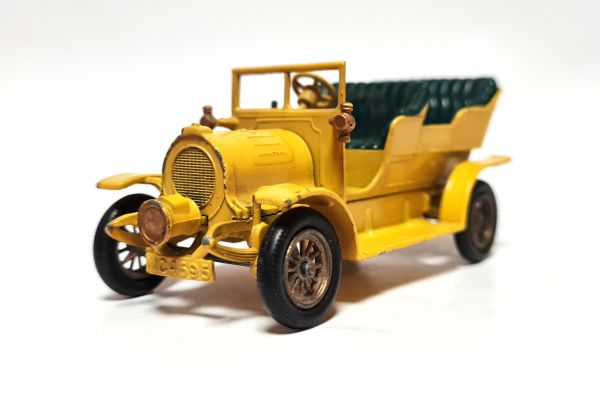 gebraucht! Matchbox Y-16 Spyker gelb 1904 Maßstab ca. 1:45 Modellauto - leicht bespielt