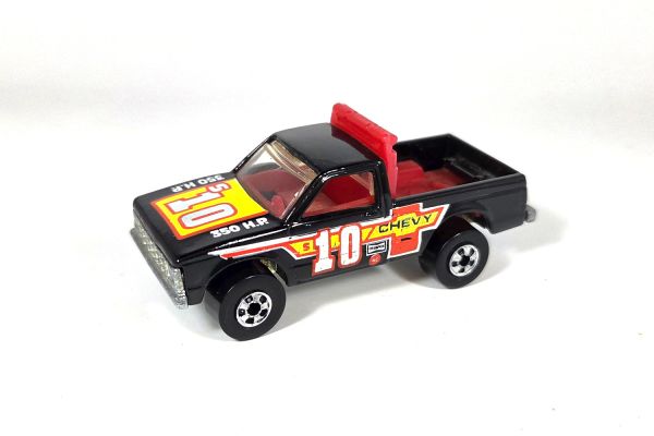 gebraucht! Hot Wheels Chevrolet Pickup 1982 schwarz - fast wie neu