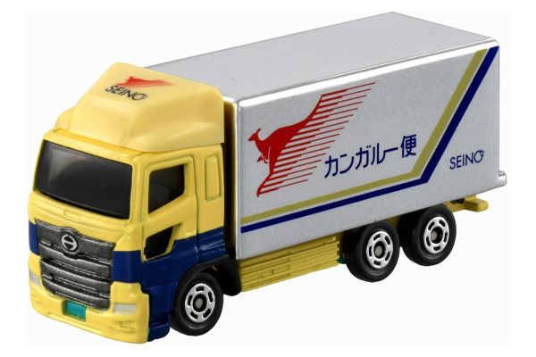 Tomica 106 Seino Transportation Kangaroo Mail Truck gelb/weiss ca. 1:64