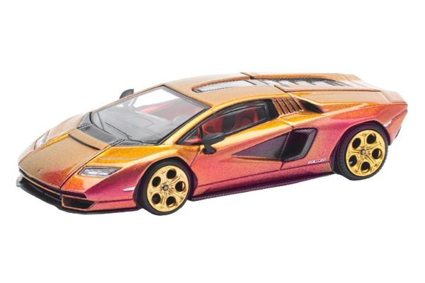 Pop Race 175 Lamborghini Countach LPI800-4 blu hal 1:64