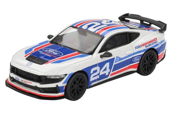 ***PREORDER MiniGT Ford Mustang Dark Horse #24 Ford Performance Racing School 2025 weiss/blau/rot (1