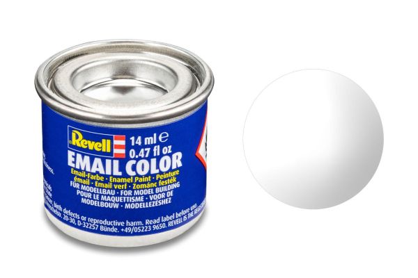 Revell 32101 farblos glänzend Email Farbe Kunstharzbasis 14 ml Dose