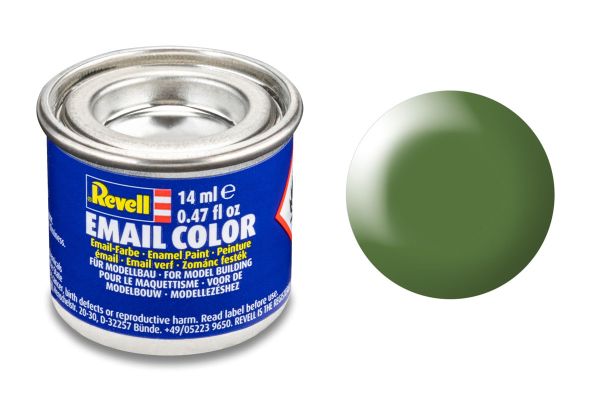 Revell 32360 farngrün seidenmatt Email Farbe Kunstharzbasis 14 ml Dose