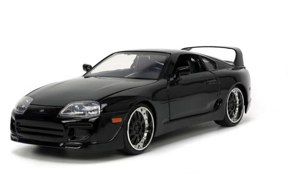 Jada 253203077 Toyota Supra schwarz 1995 - Fast & Furious 1:24