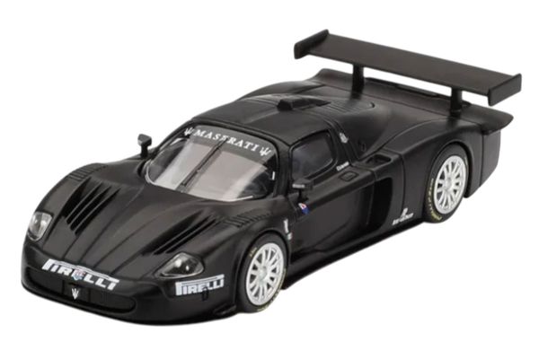 BBR Maserati MC12 Competizione Test Fiorano 2004 schwarz 1:64