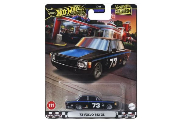 Hot Wheels GJT68-HRT79 Volvo 142 GL schwarz 1973 - Boulevard 1:64