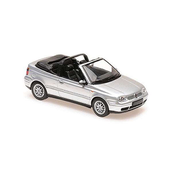 Maxichamps 940058331 VW Golf IV Cabriolet silber 1998 Maßstab 1:43