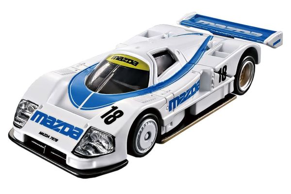Tomica Premium Racing Mazda 787B Car #18 weiss/blau