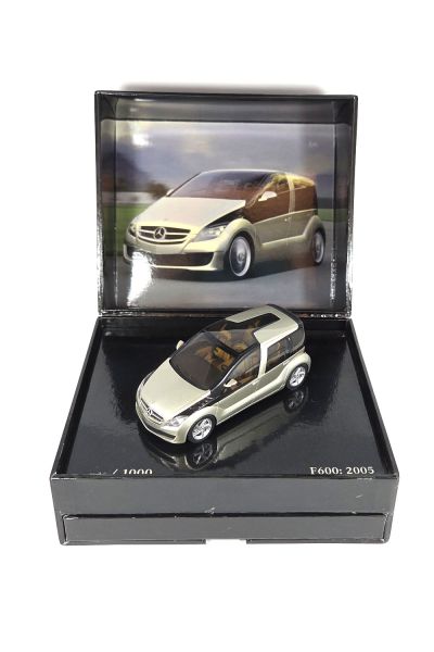 NOS! Spark Mercedes-Benz F600 Studie 2005 silber 1:43