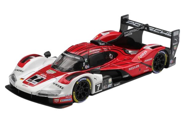 ***PREORDER MiniGT Porsche 963 #7 Porsche Penske Motorsport IMSA Sieger 24h Daytona 2025 weiss/rot