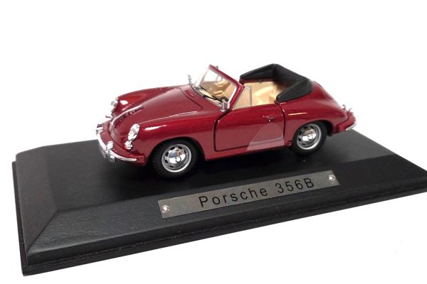 NOS! Atlas 7129109 Porsche 356B rot metallic 1:43