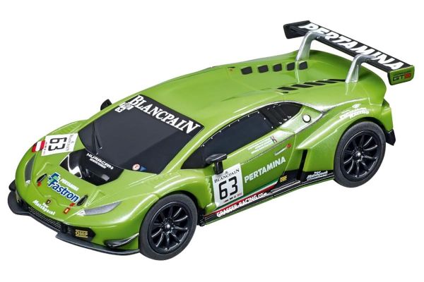 Carrera Pull Speed Lamborghini Huracan GT3 #63 grün mit Rückziehmotor