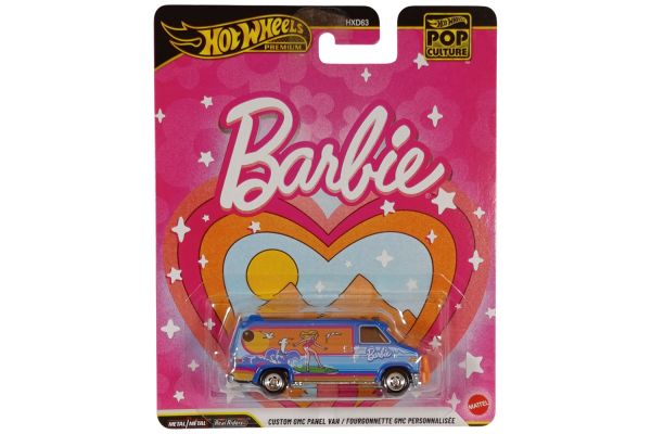 Hot Wheels HXD63-JHW98 Custom GMC Panel Van blau - Barbie 1:64