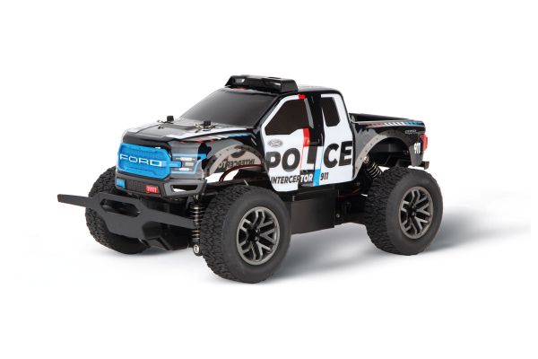 Carrera 370182024 Ford F-150 Raptor "Police" 2,4GHz R/C Fahrzeug LiFePo4