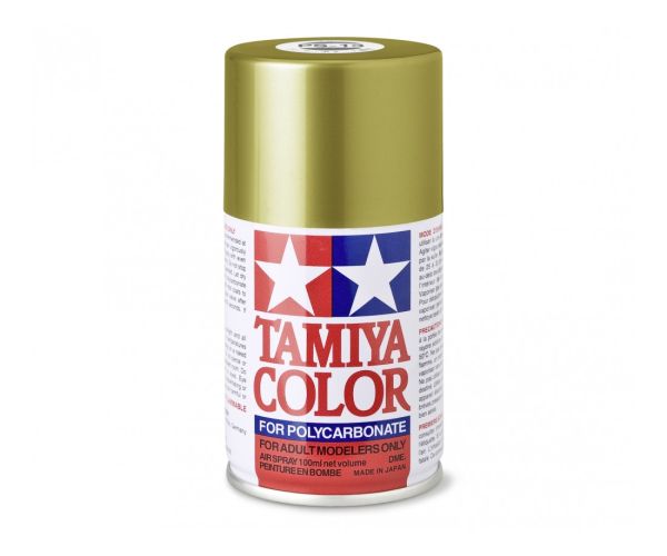 Tamiya 86013 Farbe PS-13 Gold Polycarbonat Lexan Sprayfarbe 100ml