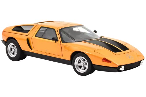 Norev Mercedes Benz C 111/II 1970 orange metallic 1:18