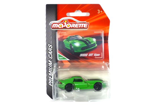 Majorette 212053052 Dodge SRT Viper grün - Premium Cars (238B-4) Maßstab 1:60 Modellauto