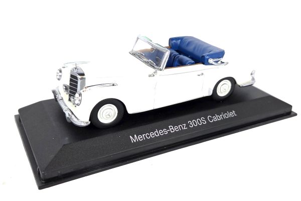 NOS! Minichamps Mercedes-Benz 300 S Cabriolet (W186) weiss 1:43