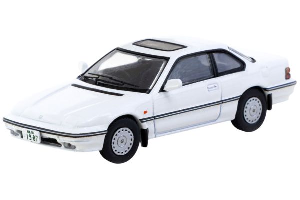 Tarmac + J-Collection Honda Prelude (BA4) weiss Maßstab 1:64