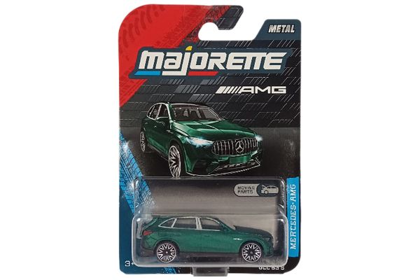 Majorette 8502100001 Mercedes-AMG GLC 63 S grün - Mercedes-AMG 1:64