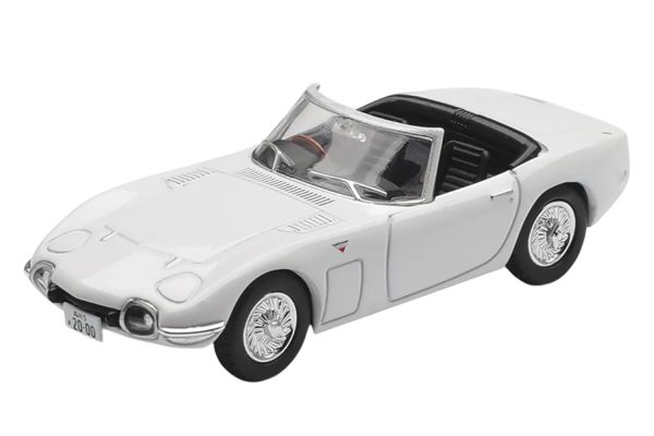 MiniGT 915 Toyota 2000GT Roadster 1967 weiss James Bond - Man lebt nur zweimal 1:64
