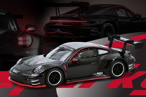 ***PREORDER Sparky YO64031 Porsche 911 GT3 R schwarz 24h Spa Francorchamps 1:64