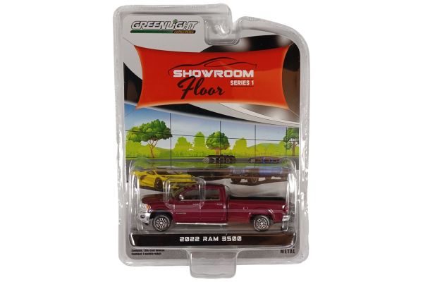 Greenlight 68010-F Dodge RAM 3500 bordeaux 2022 - Showroom Floor