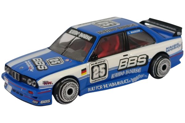 Kaidohouse 223 BMW M3 (E30) Touring Kaido Champ V1 1989 blau/weiss 1:64