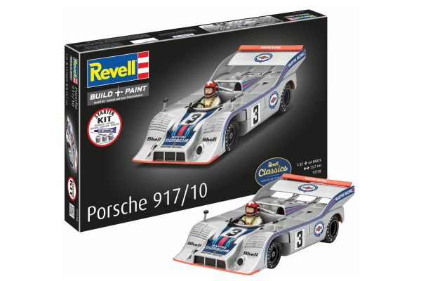 Revell Starter Kit Porsche 917/10 Modellbausatz 64-tlg. 1:32