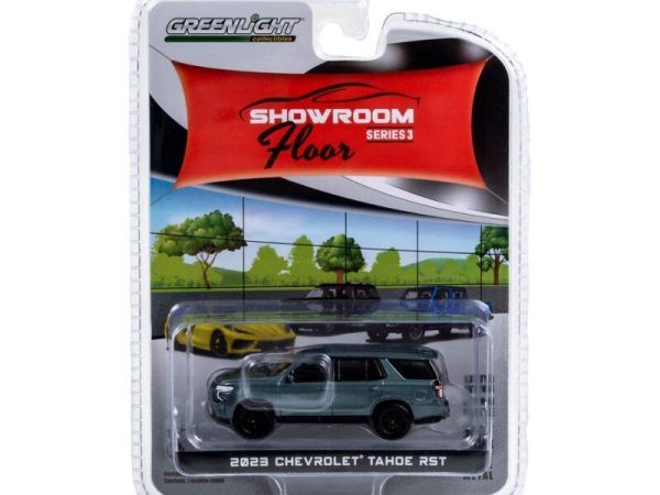 Greenlight 68030-C Chevrolet Tahoe RST 2023 grau - Showroom 3 Maßstab 1:64 Modellauto