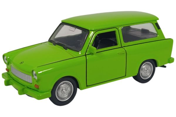 Nex Trabant 601 Kombi grün mit Rückzugmotor 1:38