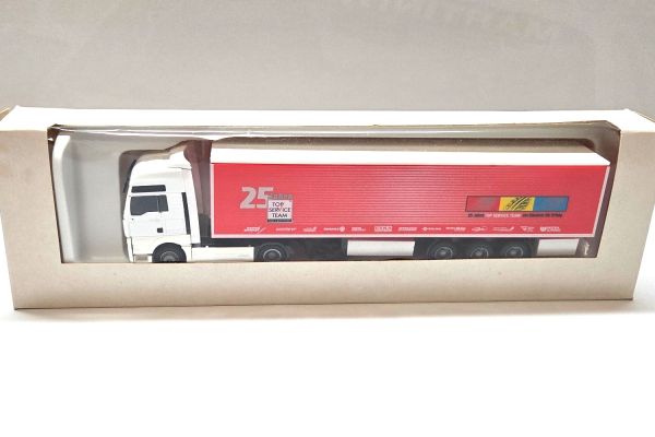 NOS! AWM MAN TGA 25 Jahre TOP Service Team Sattelzug weiss 1:87