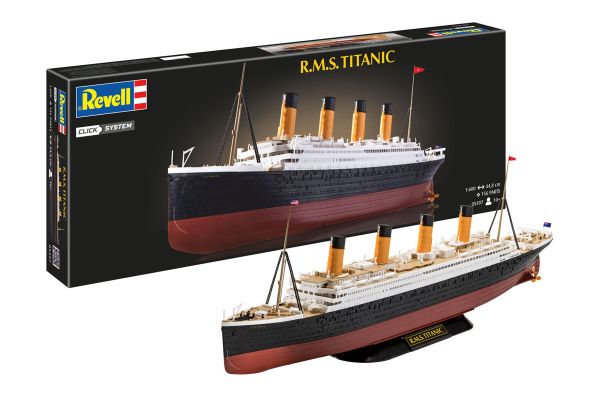 Revell R.M.S. Titanic Modellbausatz 156-tlg. 1:600