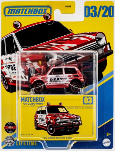 Matchbox GBJ48-JCL34 Honda N600 Off Road 1970 - Collectors Serie ca. 1:64