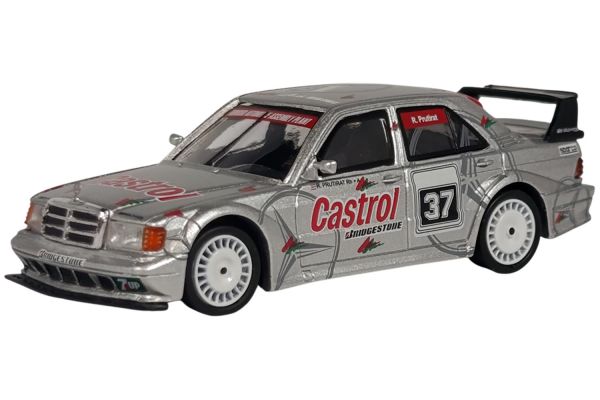 MiniGT 1125 Mercedes-Benz 190E 2.5-16 Evolution II #37 SE Asia Touring Car Championship 1995 silber