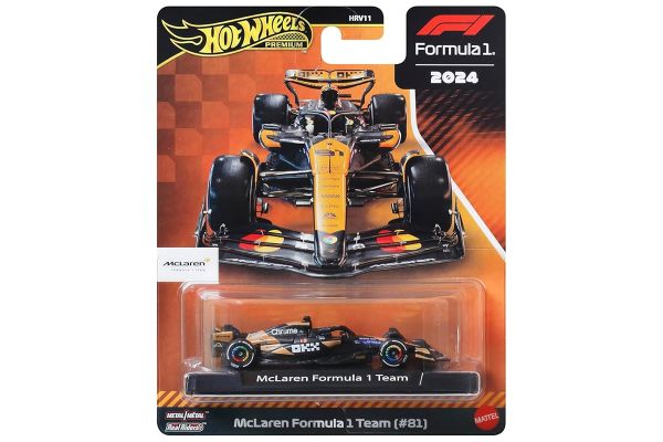 Hot Wheels HRV11-JBM11 McLaren Formula 1 Team/Equipe #4 - Formel 1 2024