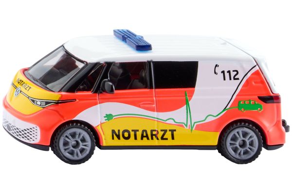 Siku 1113 VW ID.Buzz Krankenwagen orange/weiss