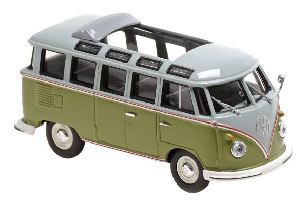 Maxichamps VW T1 Bus Samba grau/grün 1961