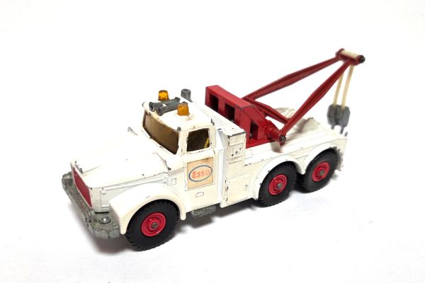 gebraucht! Matchbox K-2 Scammel Heavy Wreck Truck Abschleppwagen Esso weiss Super Kings - etwas besp